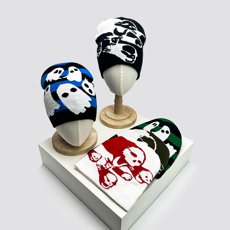 Street Fashion Elements - Halloween elemen topi rajut wol lucu