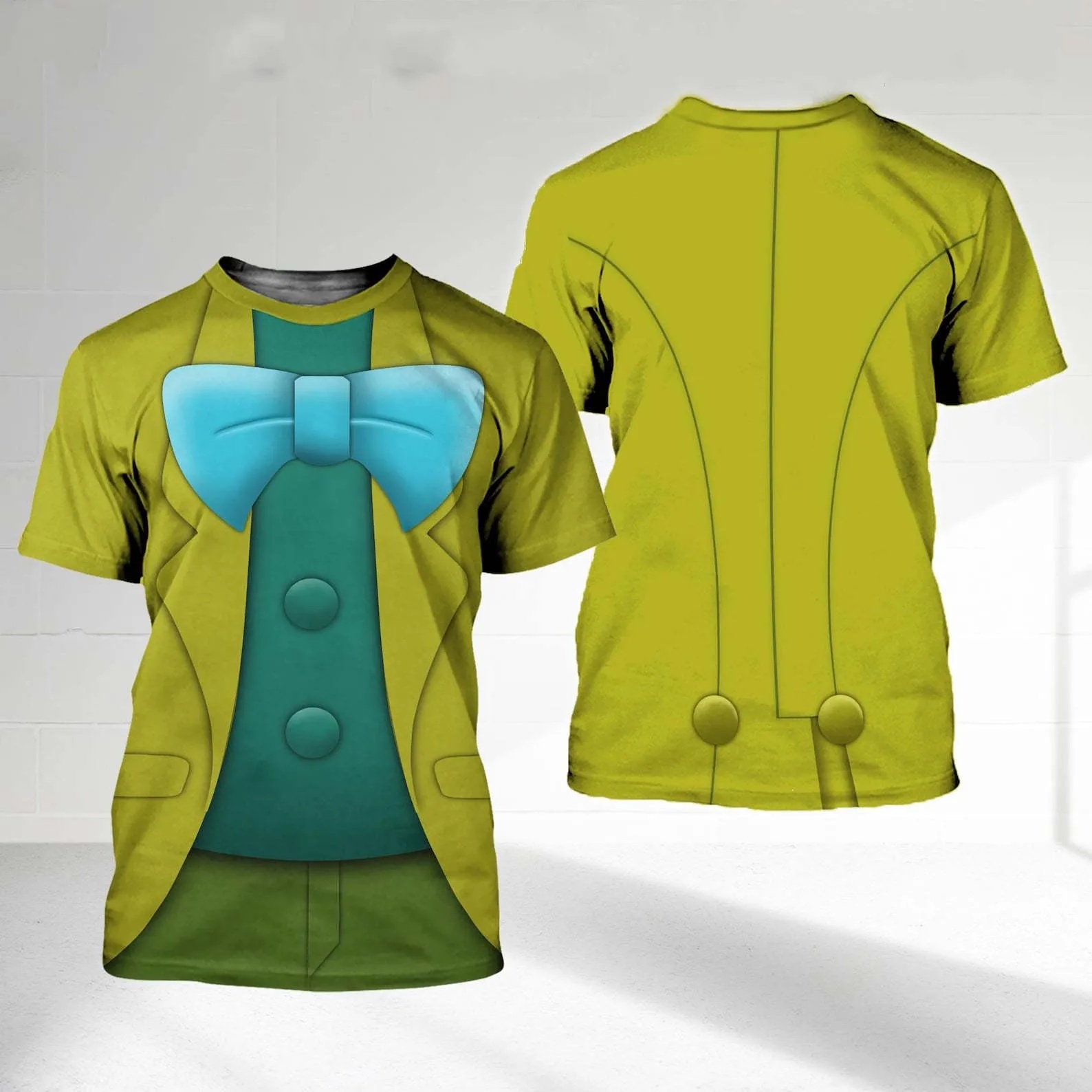 Street Fashion Elements - Kaos Pria Musim Panas Kerah Bulat