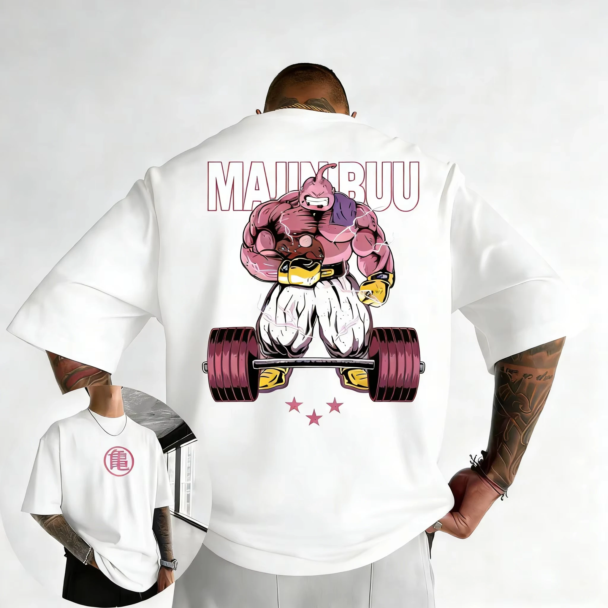 Street Fashion Co - Kaus Katun Murni Anime Dragon Ball
