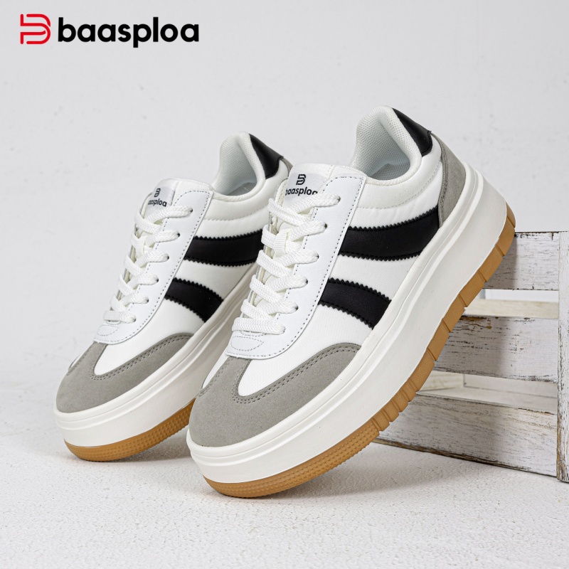 Street Fashion Walk - Baasploa Sepatu Platform Wanita Sepatu Jalan