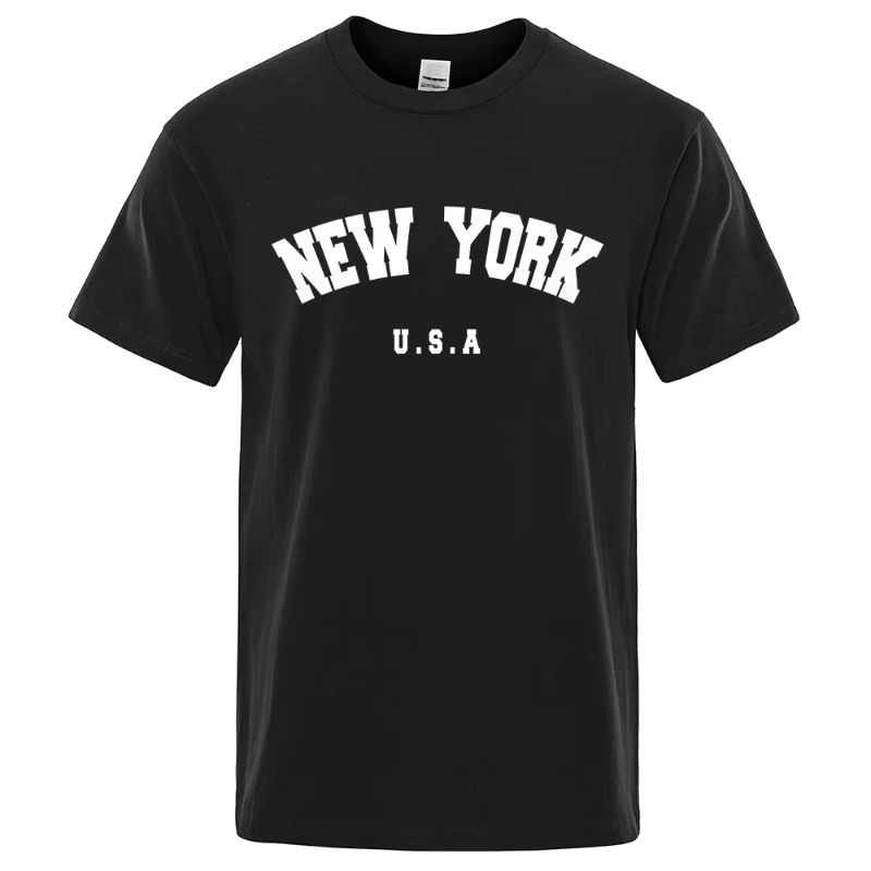 Street Fashion In New York - Kaus Cetak Jalanan Kota New York