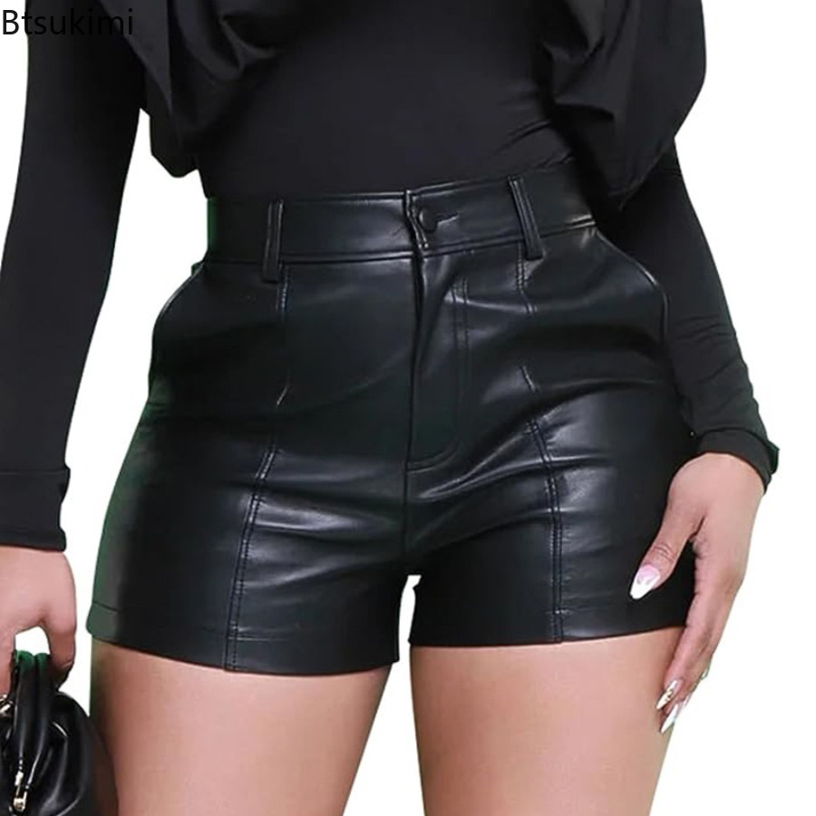 Street Fashion Fall 2025 - Celana Pendek Melar Ketat Seksi Ritsleting