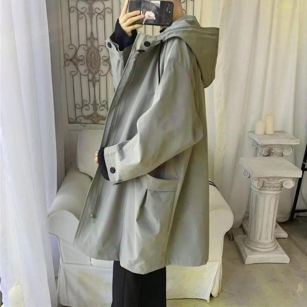 Street Fashion Men 2025 - Jaket Windbreaker Musim Semi Gugur 2025,