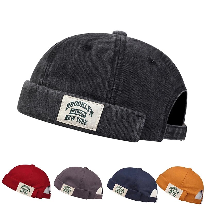 Street Fashion In New York - Topi Beanie pria wanita BROOKLYN New