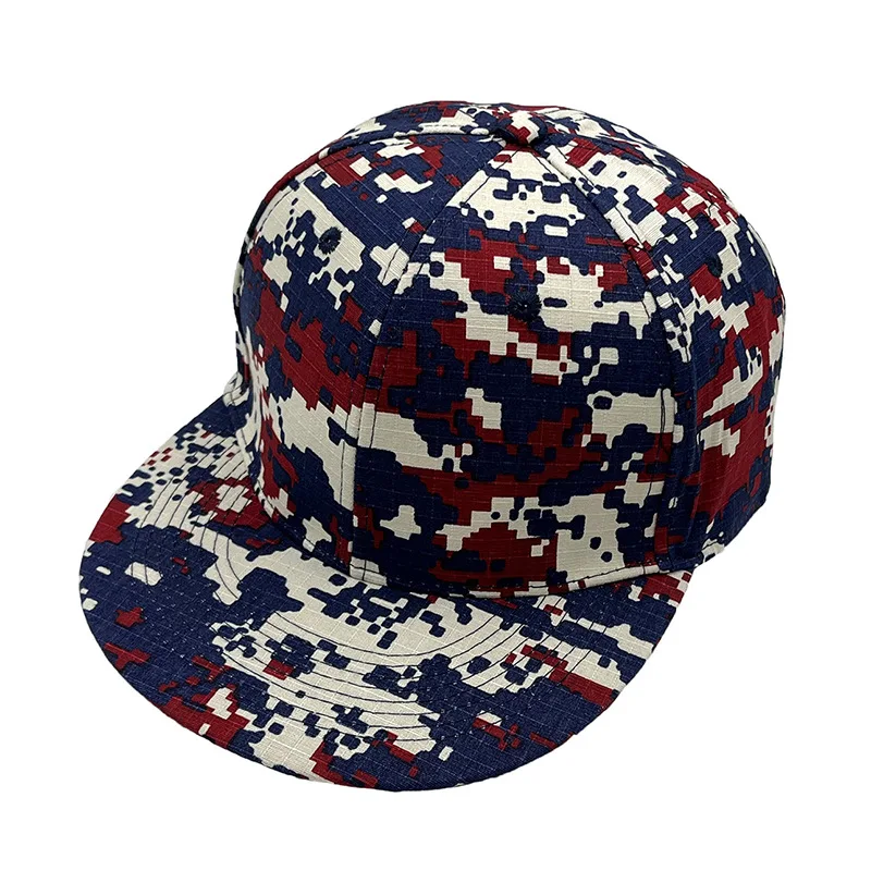 Street Fashion Men 2025 - Topi Hip Hop Kamuflase Cetak Digital