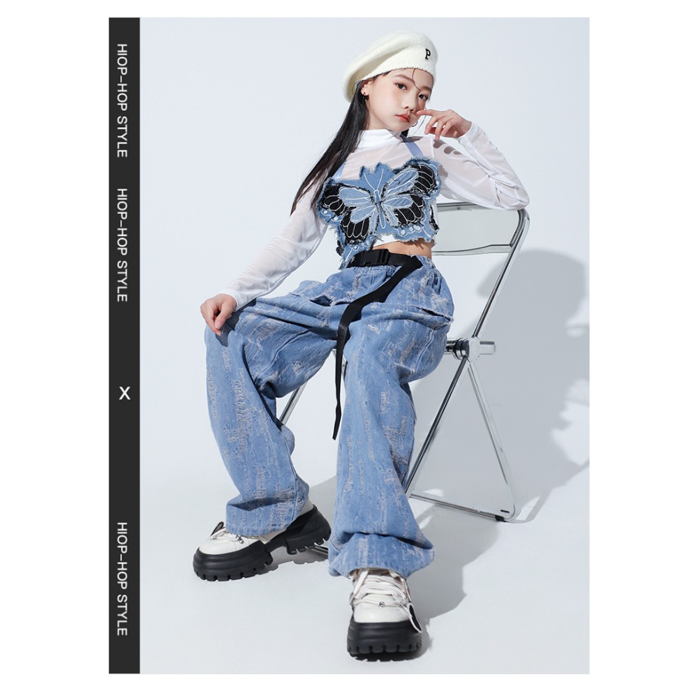 Street Fashion Jacket - Set Tari Jazz Hip Hop Rompi