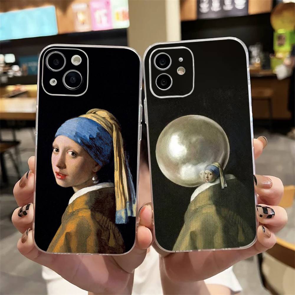 Street Fashion Store - Casing HP Versi Absurd Gadis Beranting