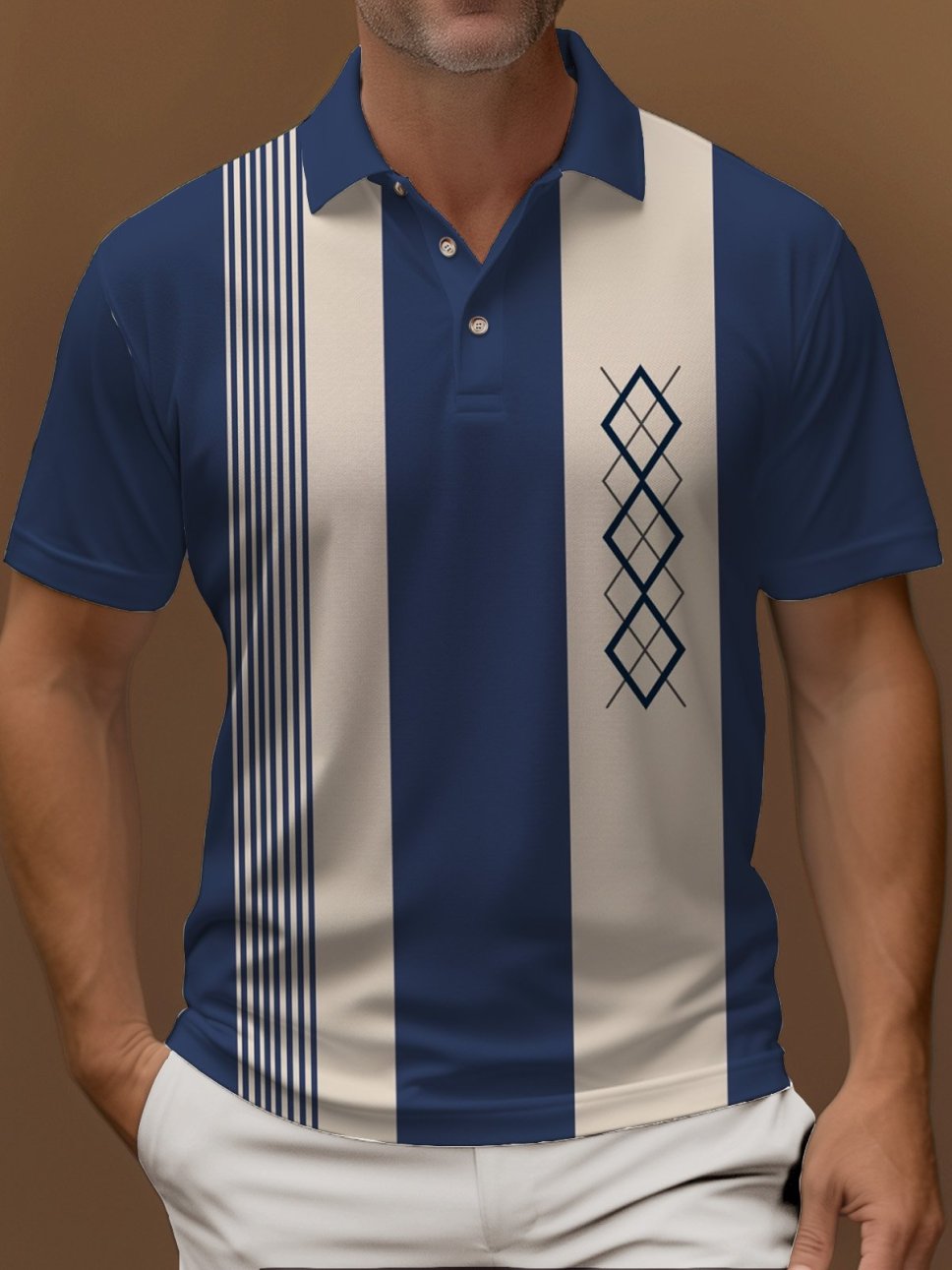 Kaus Pria 2025 Kaus Polo Rumah - Street Fashion Men 2025 ulasan dan harga
