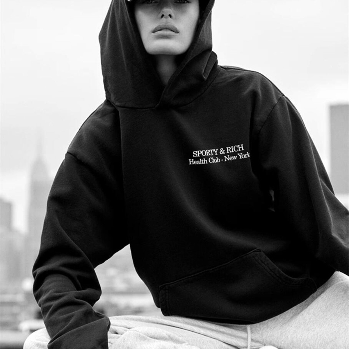 Hoodie wanita lengan panjang,  - Street Fashion In New York ulasan dan harga