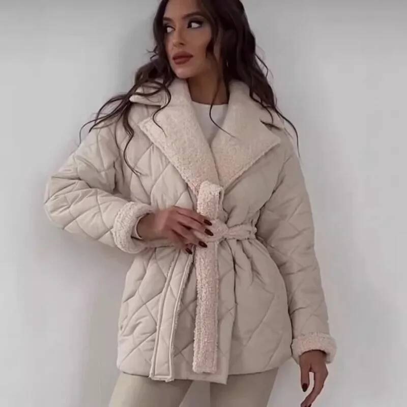 Jaket Wanita Elegan Berlapis Q - Street Fashion Fall 2025 ulasan dan harga