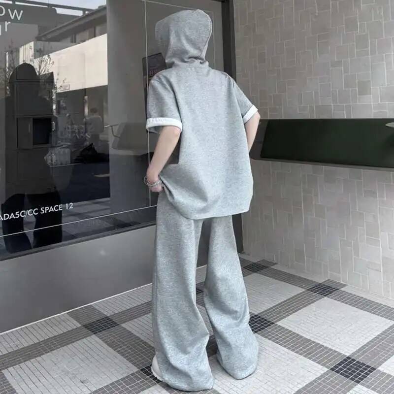 LUZHEN Atasan Original Lengan  - Street Fashion Hoodie ulasan dan harga