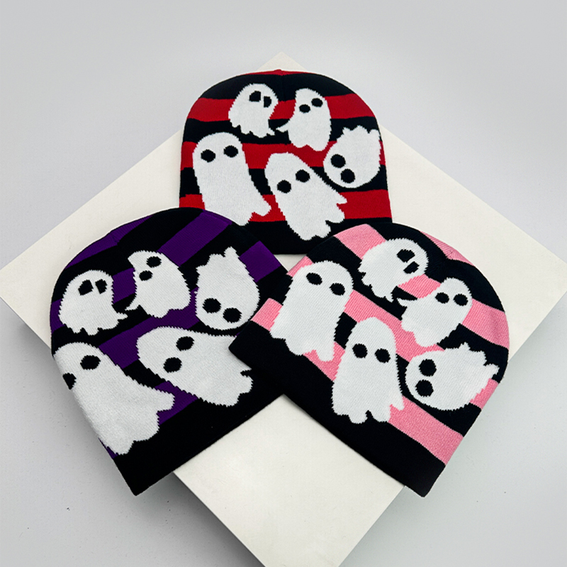 Halloween elemen topi rajut wo - Street Fashion Elements ulasan dan harga