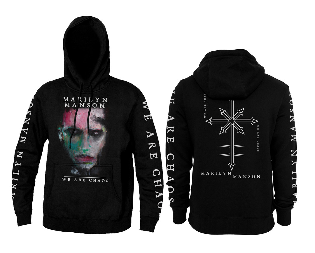 Hoodie Marilyn Manson Oversize - Oversized Crewneck Fleece ulasan dan harga