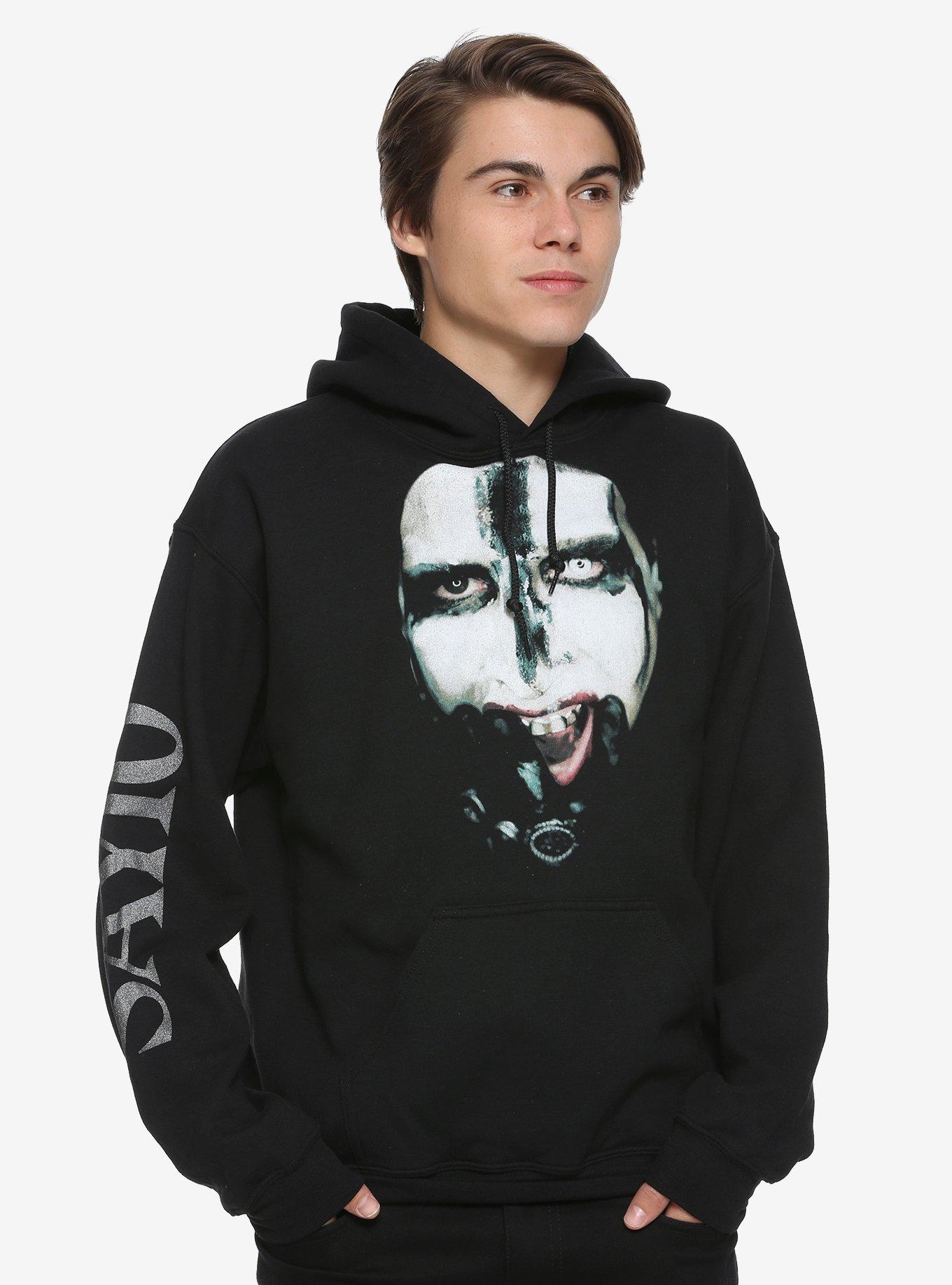 Hoodie Marilyn Manson Oversize - Oversized Crewneck Fleece ulasan dan harga