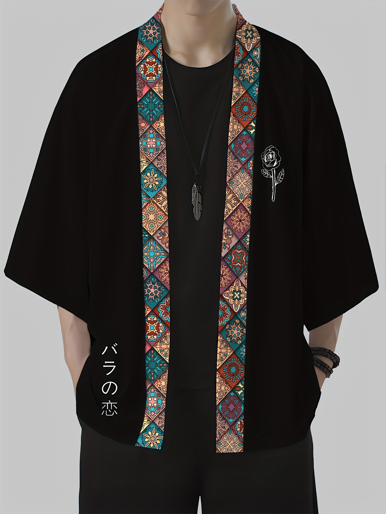Kimono Pria Musim Panas 2026 D - Street Fashion Clothing ulasan dan harga