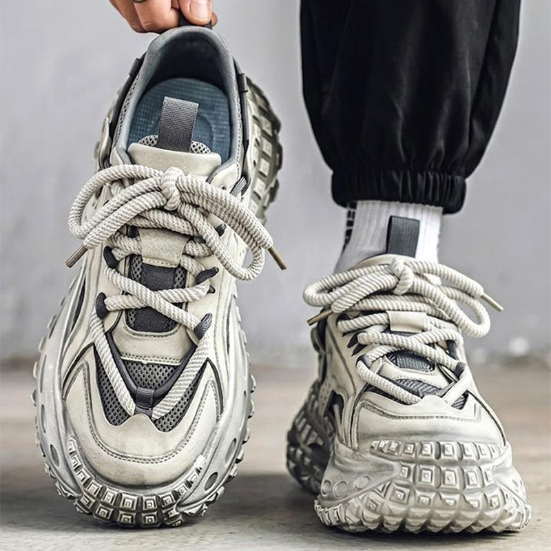 Sepatu Sneakers Chunky Dad Uku - Street Fashion Walk ulasan dan harga