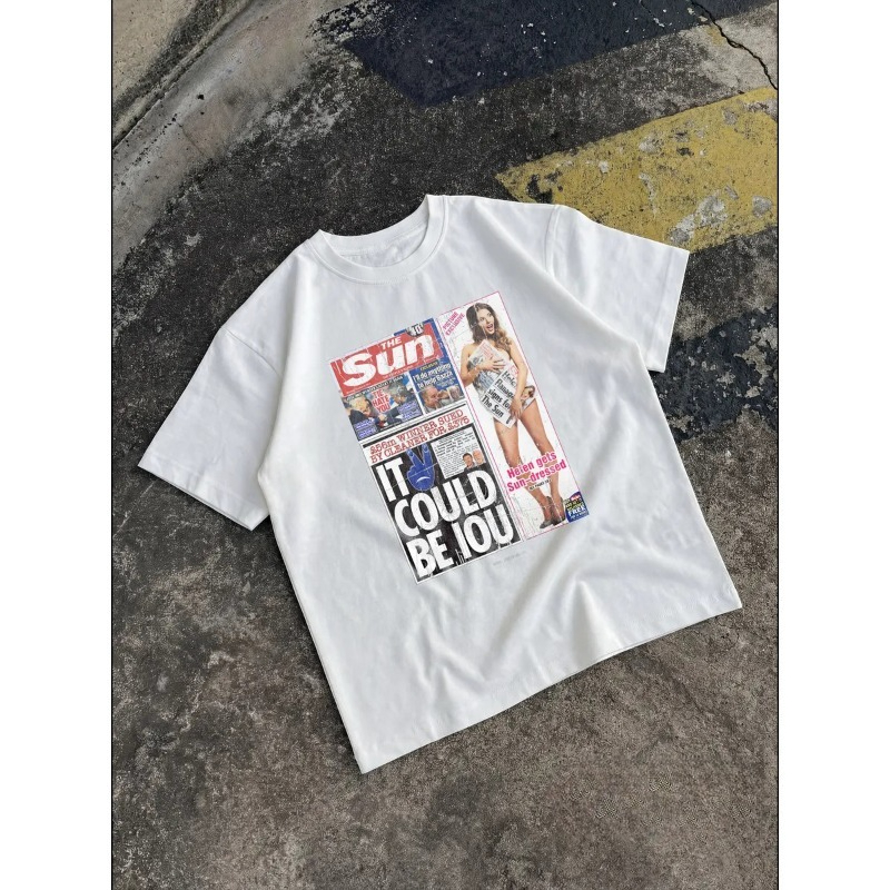 Kaos Wanita Vintage Motif Kora - Street Fashion Magazines ulasan dan harga
