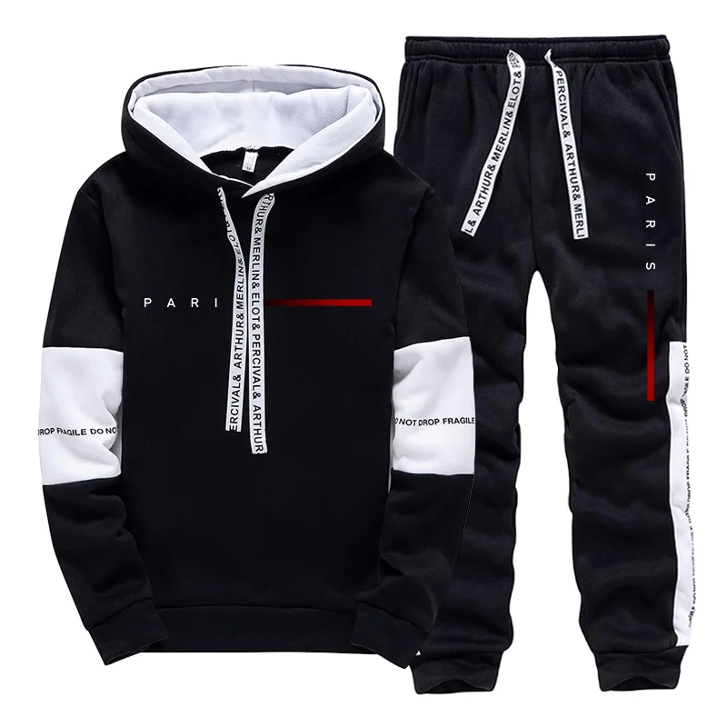 Set Hoodie Fashion Paris Stree - Street Fashion Hoodie ulasan dan harga