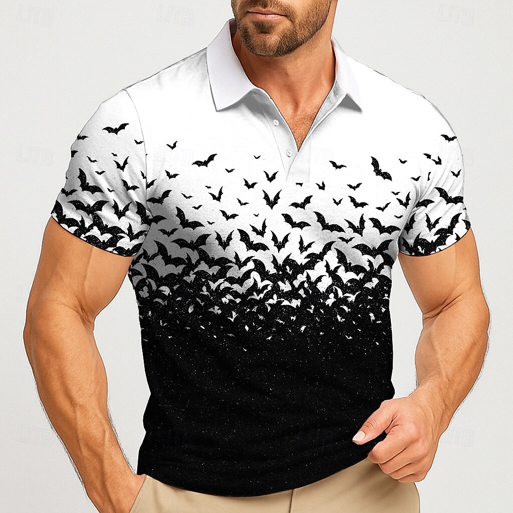 Kemeja Polo Lengan Pendek Pria - Street Fashion Men 2025 ulasan dan harga