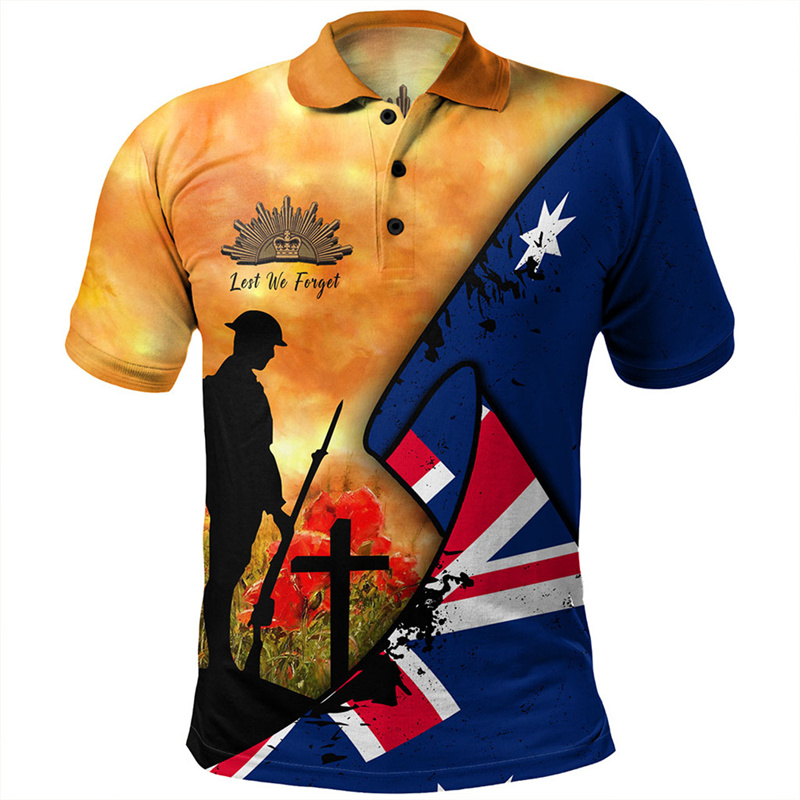 Kaus Polo Hari Anzac Paling Ba - Street Fashion Men 2025 ulasan dan harga
