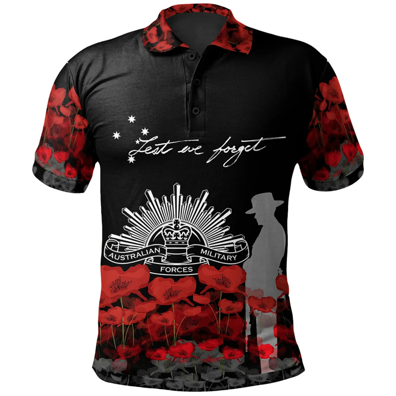 Kaus Polo Hari Anzac Paling Ba - Street Fashion Men 2025 ulasan dan harga