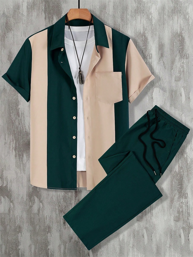 Set Kemeja Pria Musim Gugur 20 - Street Fashion Men 2025 ulasan dan harga