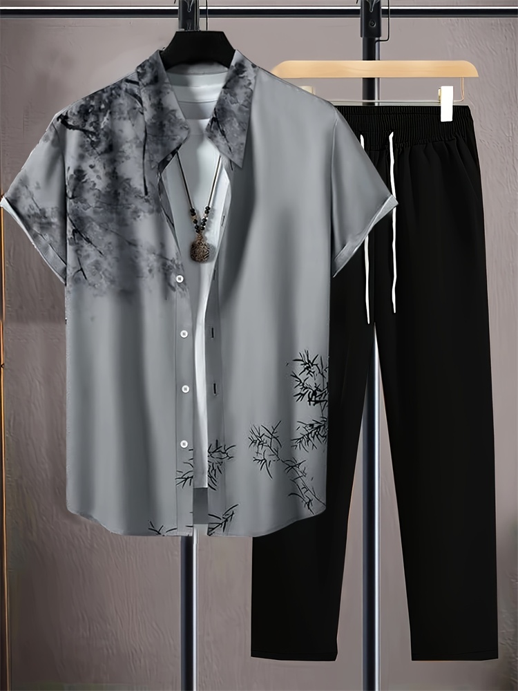 Set Kemeja Pria Musim Gugur 20 - Street Fashion Men 2025 ulasan dan harga
