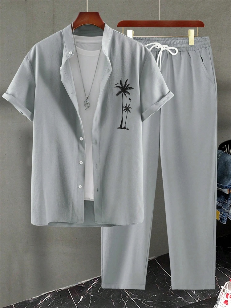 Set Kemeja Pria Musim Gugur 20 - Street Fashion Men 2025 ulasan dan harga