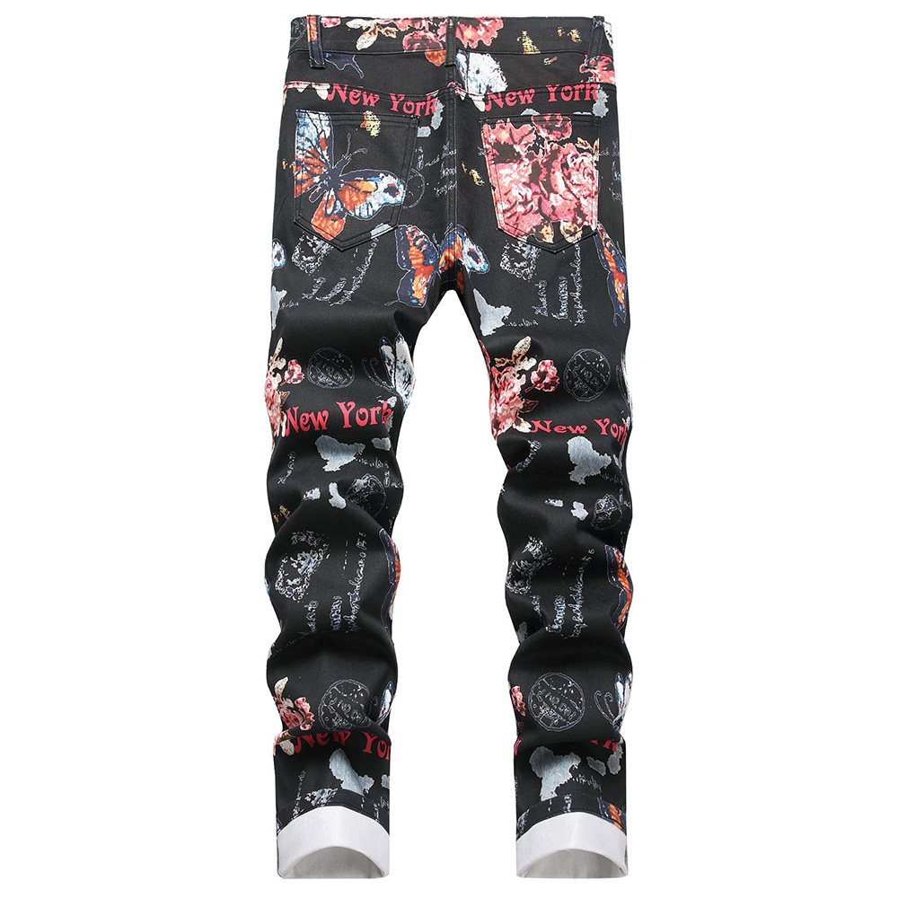 Celana Jeans Pria Motif Digita - Street Fashion In New York ulasan dan harga