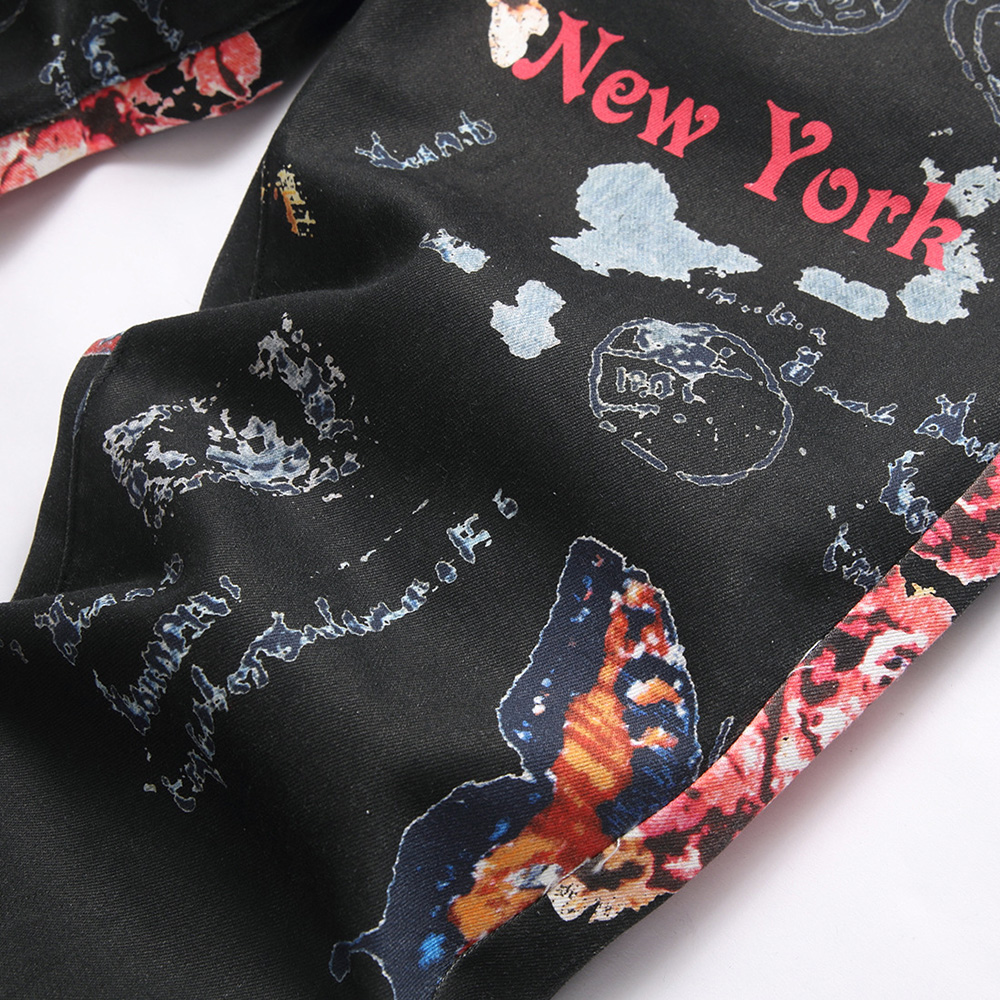 Celana Jeans Pria Motif Digita - Street Fashion In New York ulasan dan harga