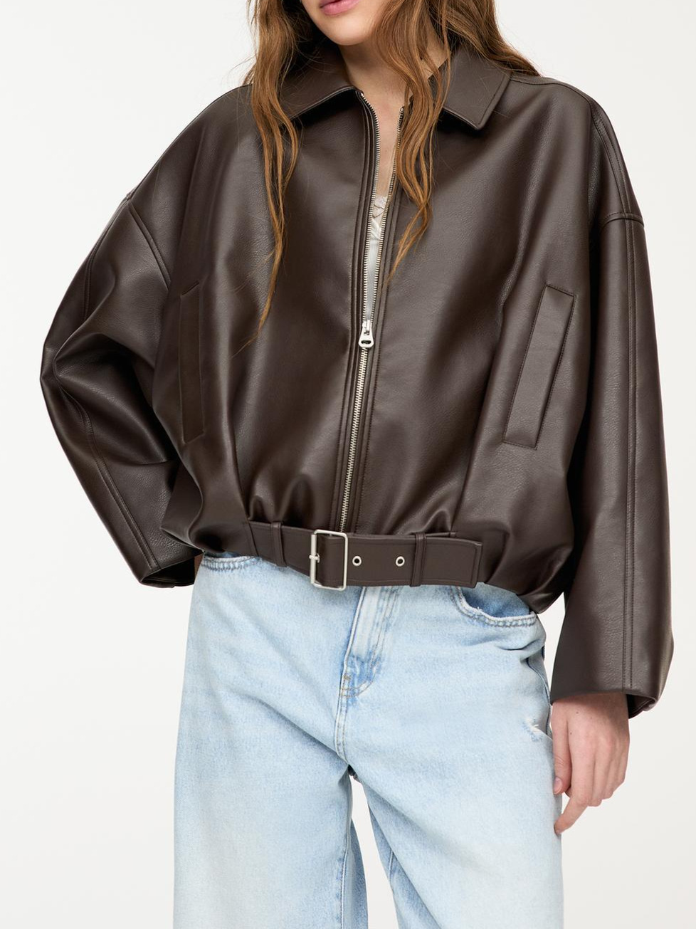 Jaket Kulit GG Fashion Wanita, - Street Fashion Co ulasan dan harga
