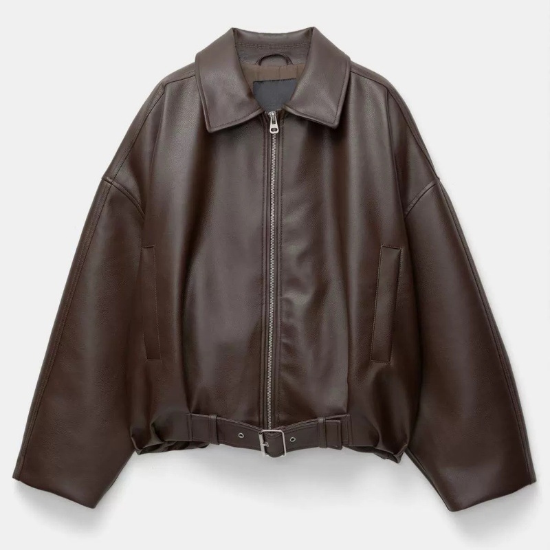 Jaket Kulit GG Fashion Wanita, - Street Fashion Co ulasan dan harga