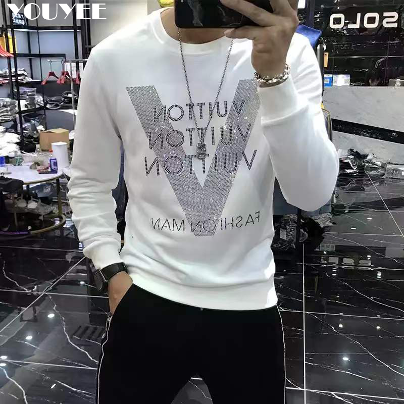 Hoodie Pria Pulover Berlian Im - Street Fashion Elements ulasan dan harga