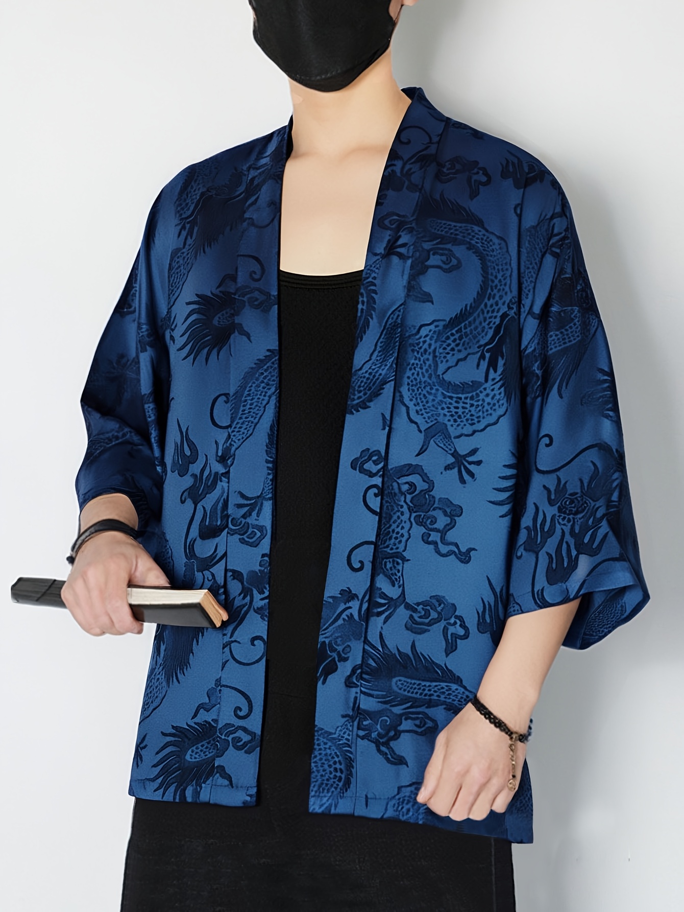 Kimono Pria Musim Panas 2026 D - Street Fashion Clothing ulasan dan harga