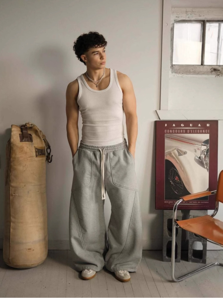 Celana Panjang Pria Model Luru - Street Fashion Men 2025 ulasan dan harga