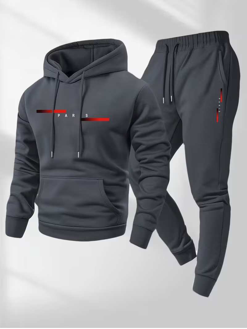 Set Hoodie dan Celana Thermal  - Street Fashion Hoodie ulasan dan harga