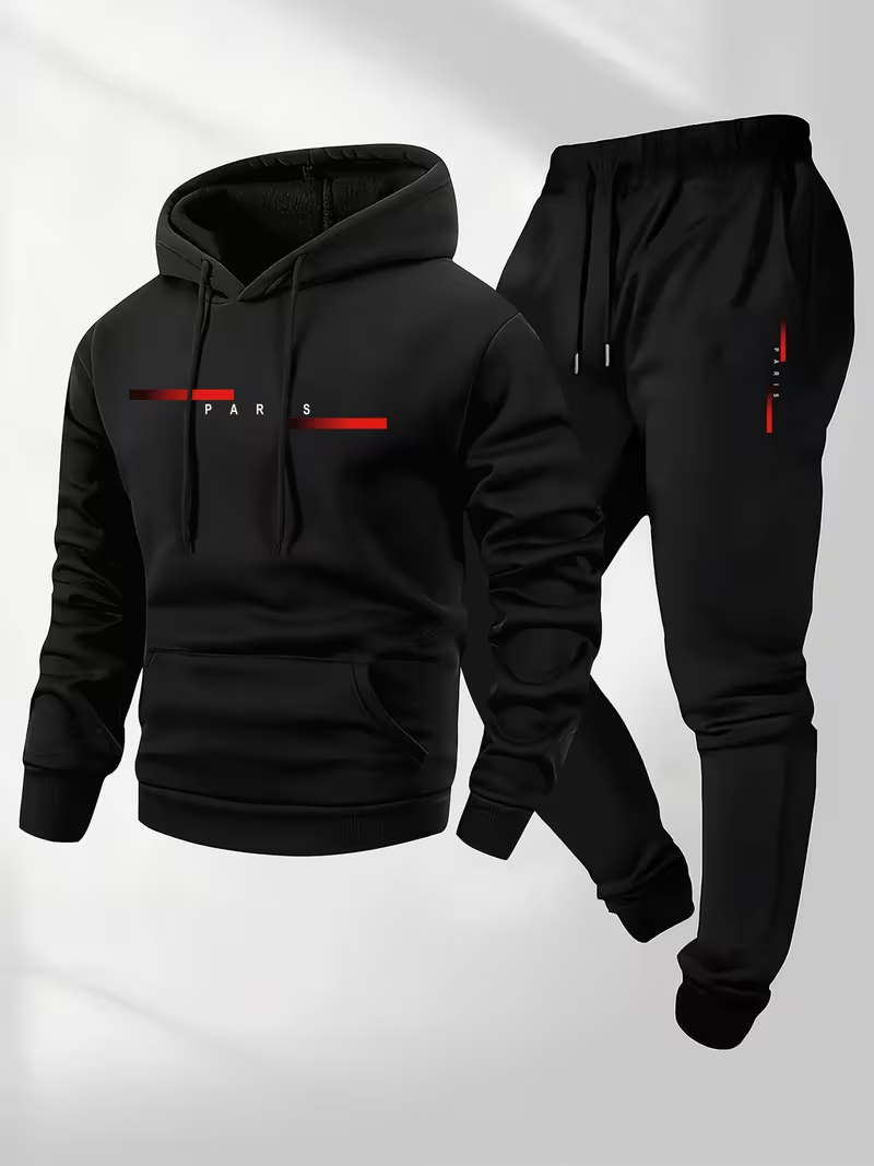 Set Hoodie dan Celana Thermal  - Street Fashion Hoodie ulasan dan harga