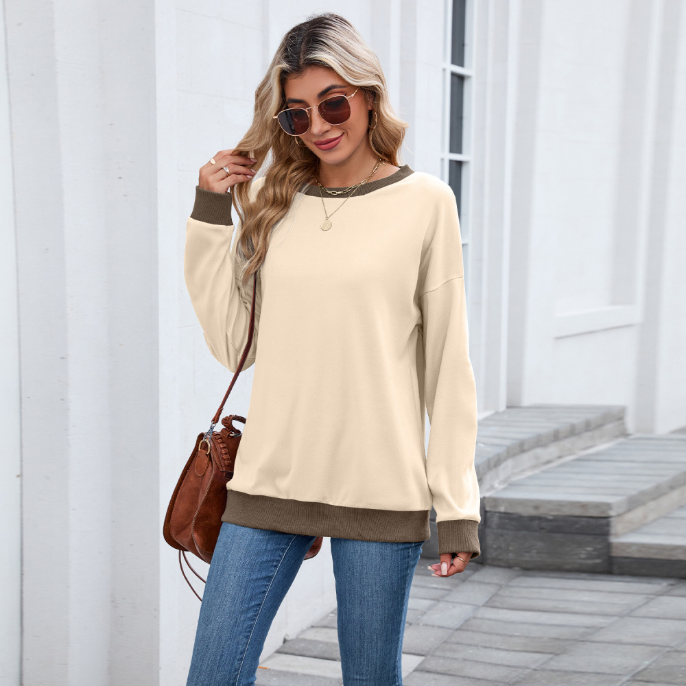 Sweater longgar modis wanita d - Oversized Crewneck Fleece ulasan dan harga