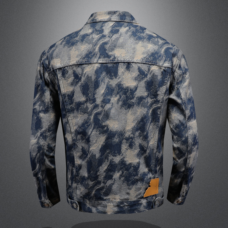 Jaket Denim Vintage musim semi - Street Fashion Men 2025 ulasan dan harga