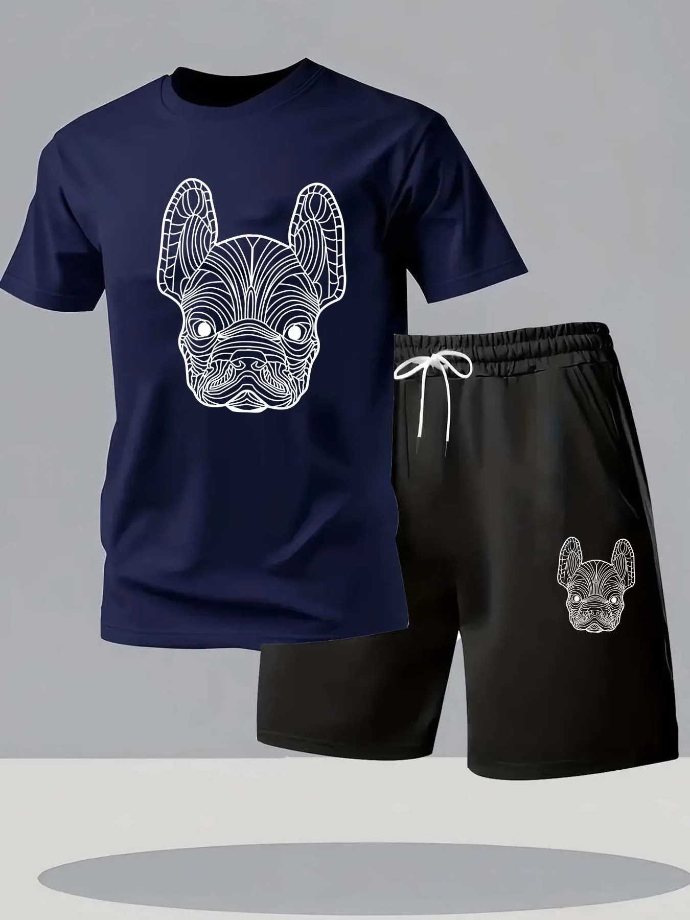 Setelan Kaos Lengan Pendek dan - Street Fashion Clothing ulasan dan harga