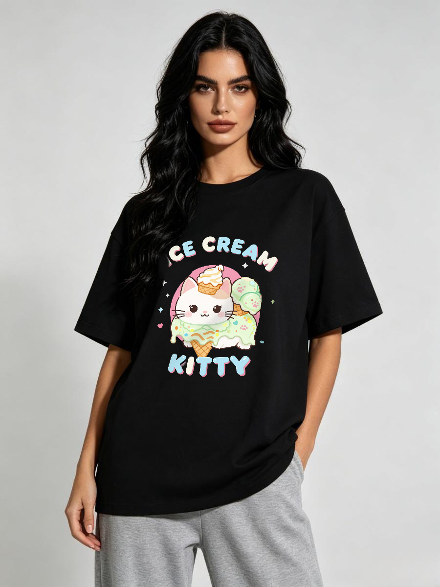 Kaos dengan Motif Daun, Tema G - Street Fashion Co ulasan dan harga