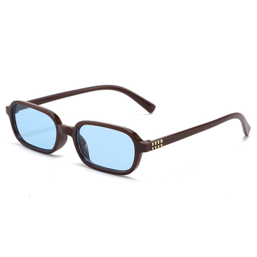 Kacamata Hitam Bingkai Persegi - Street Fashion High End ulasan dan harga