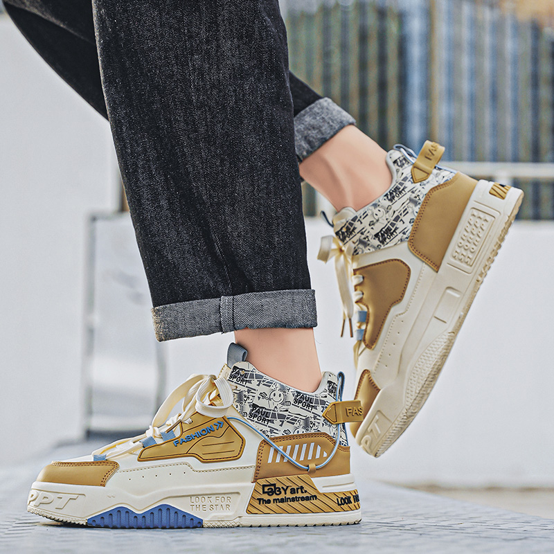 Sepatu Pria High Top Model Boa - Street Fashion Walk ulasan dan harga