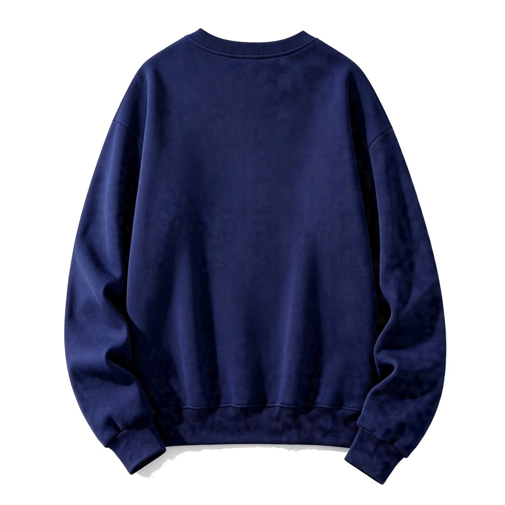 Sweater Hangat Musim Gugur Kas - Oversized Crewneck Fleece ulasan dan harga