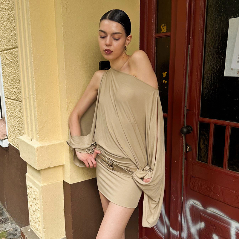 DSMTRC Gaun Pesta Malam Kasual - Street Fashion Fall 2025 ulasan dan harga