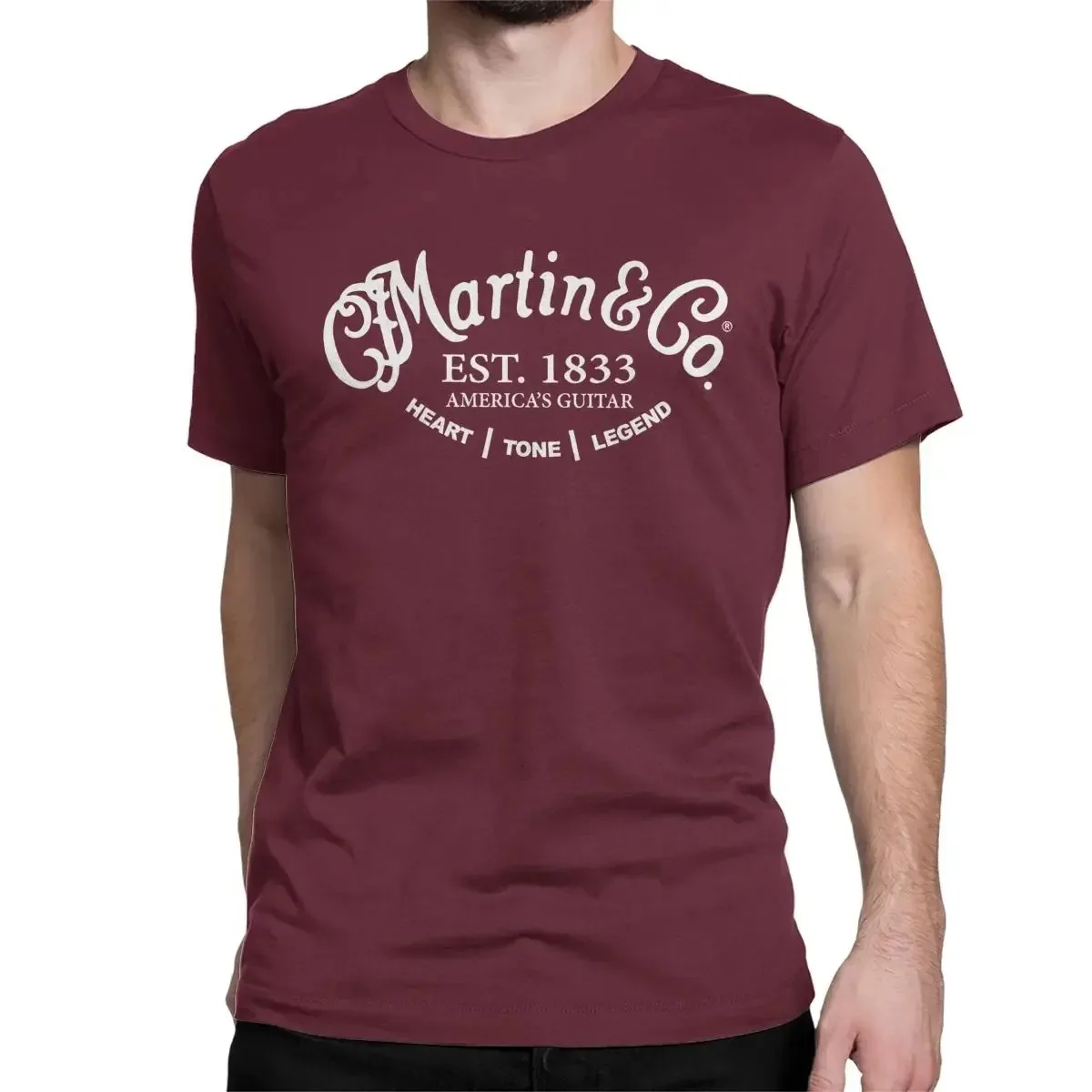 Kaos Oblong Hitam Motif Gitar  - Street Fashion Co ulasan dan harga