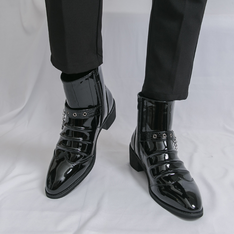 Sepatu Bot Kasual Pria High To - Street Fashion High End ulasan dan harga