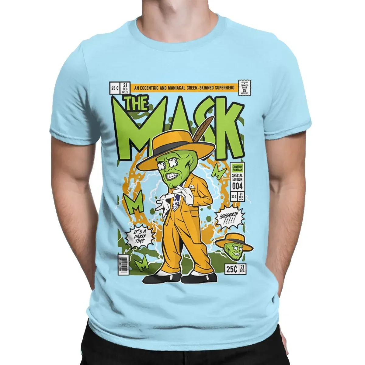 Kaus lengan pendek Jim Carrey  - Street Fashion Usa ulasan dan harga