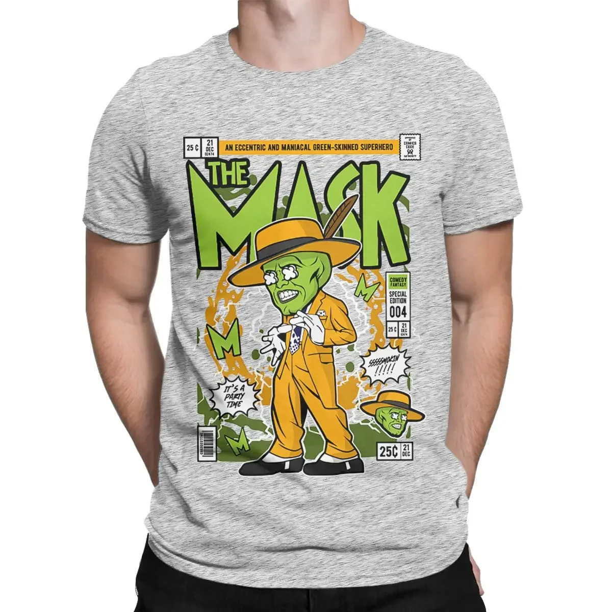 Kaus lengan pendek Jim Carrey  - Street Fashion Usa ulasan dan harga