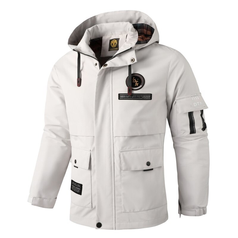 Jaket Windbreaker Kasual Pria, - Windbreak Shell Jacket ulasan dan harga